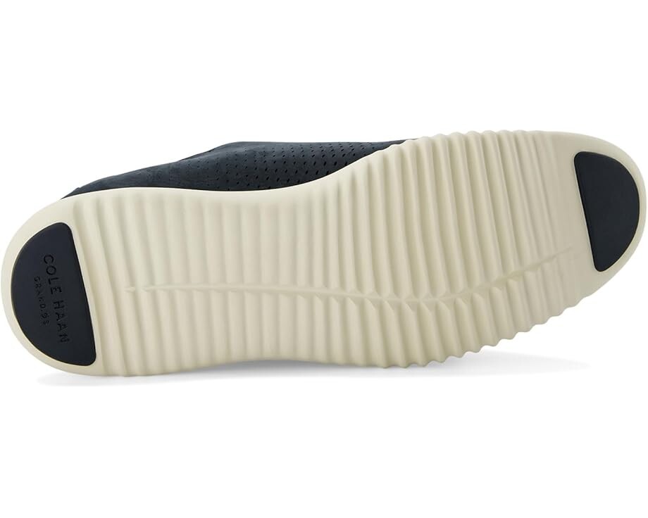 Оксфорды Cole Haan 2.Zerogrand Laser Wing Tip Oxford Lined, цвет Navy Blazer Nubuck/Ivory — фото 3