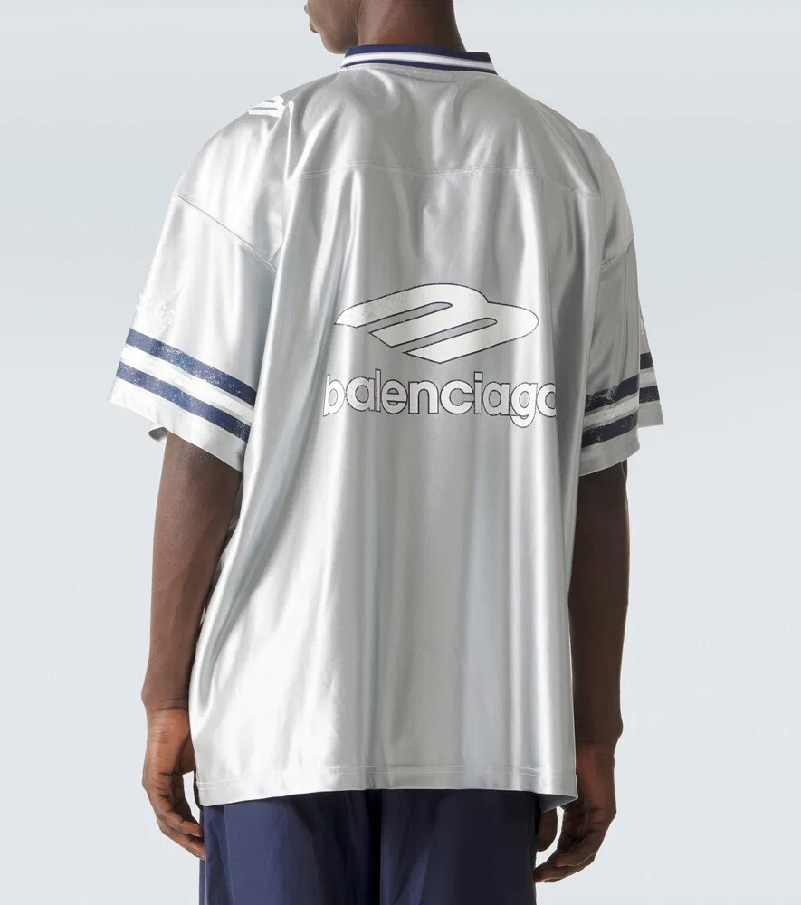 Футболка 3B Sports Icon Balenciaga, серебро — фото 4