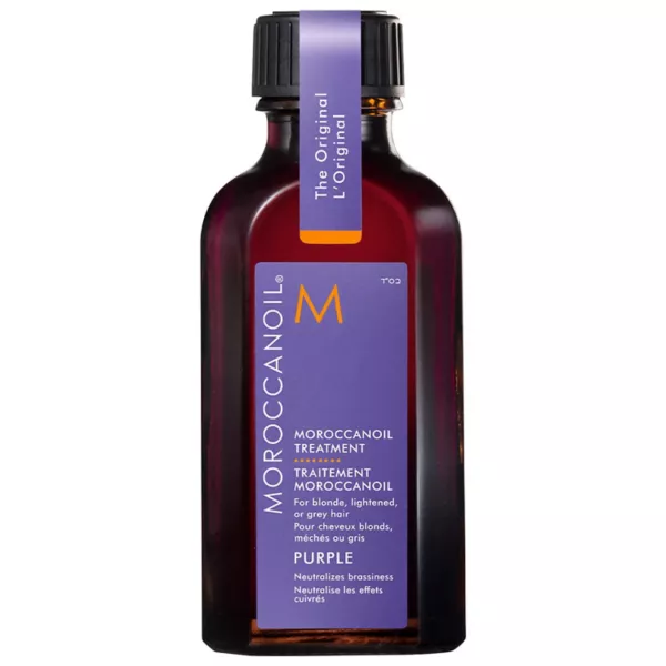 

Лечебное фиолетовое масло для светлых волос Moroccanoil, объем 49 мл