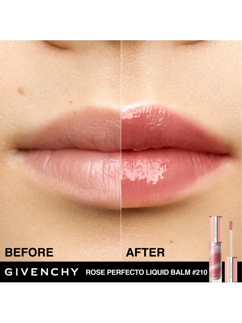 Блеск для губ Жидкий аромат Rose Perfect Givenchy Beauty, Pink Nude — фото 4
