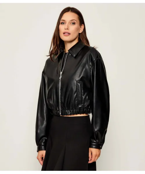 

Аутентичная куртка-1 Cropped fit Hugo Blue, черный