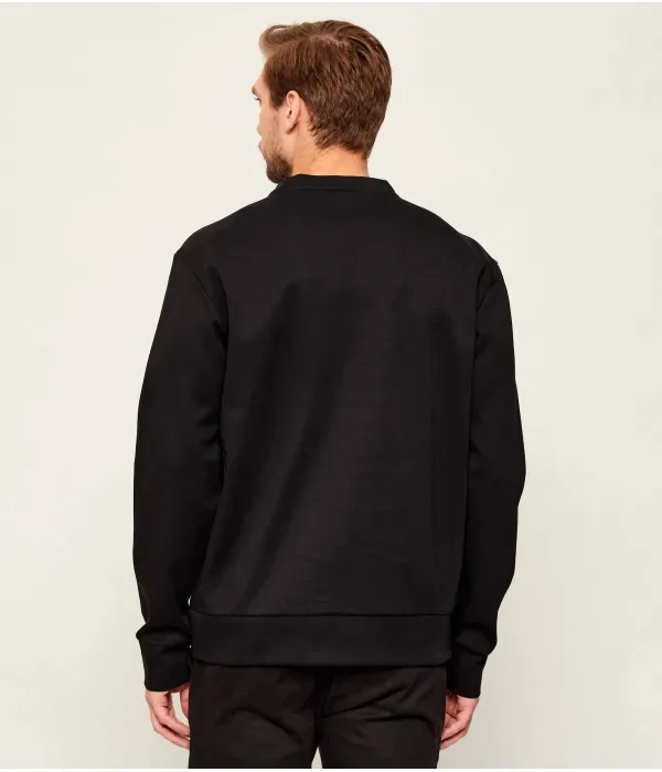 Толстовка будущего relaxed fit Boss Green, черный — фото 3