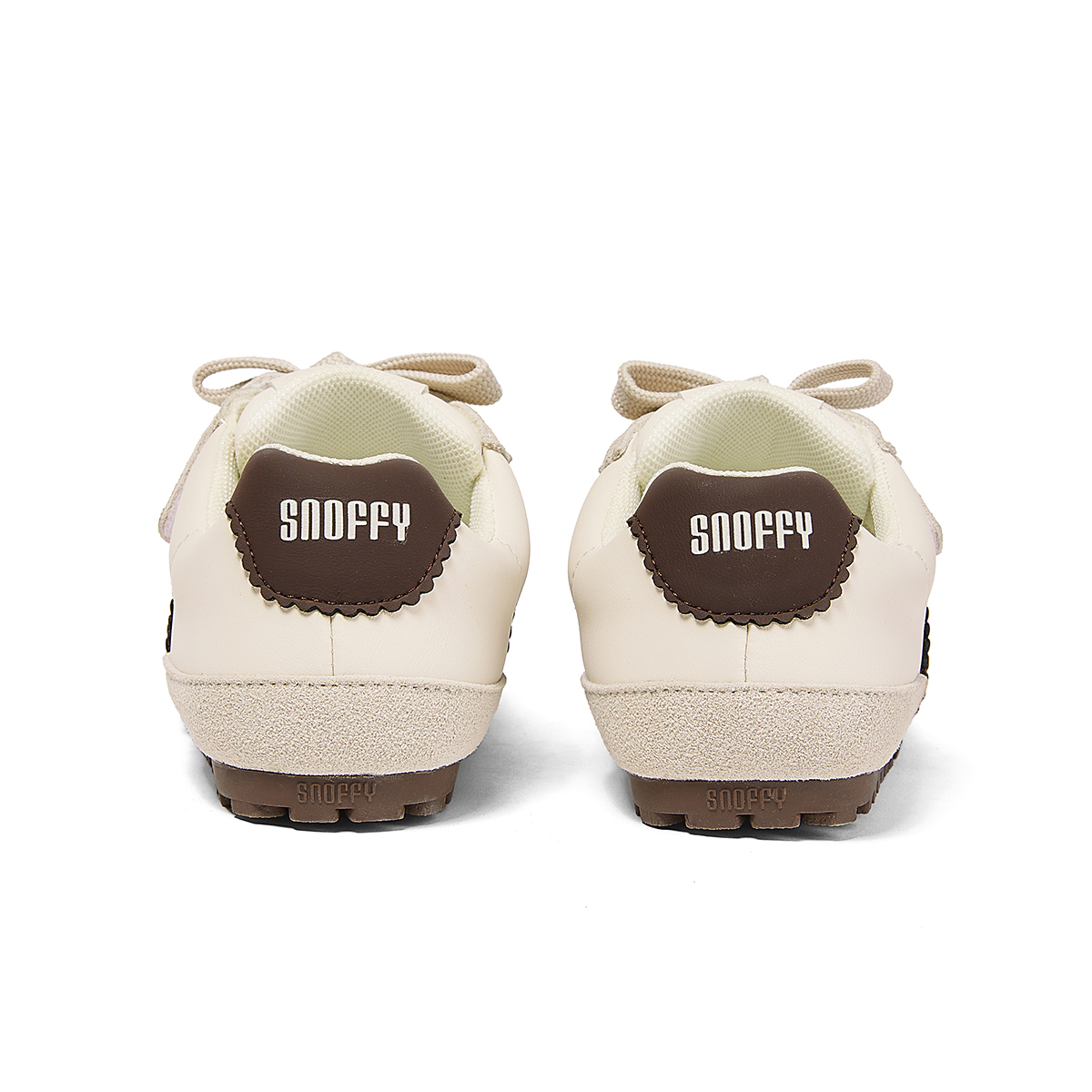 Дышащие детские повседневные кроссовки Kids' Snoffy, Milk Tea — фото 4