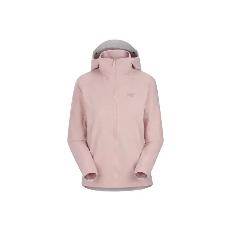 Куртка ветровка Arc'teryx GAMMA LIGHTWEIGHT водонепроницаемая, ветрозащитная, дышащая, износостойкая, быстросохнущая Arcteryx, Evening Mist Pink