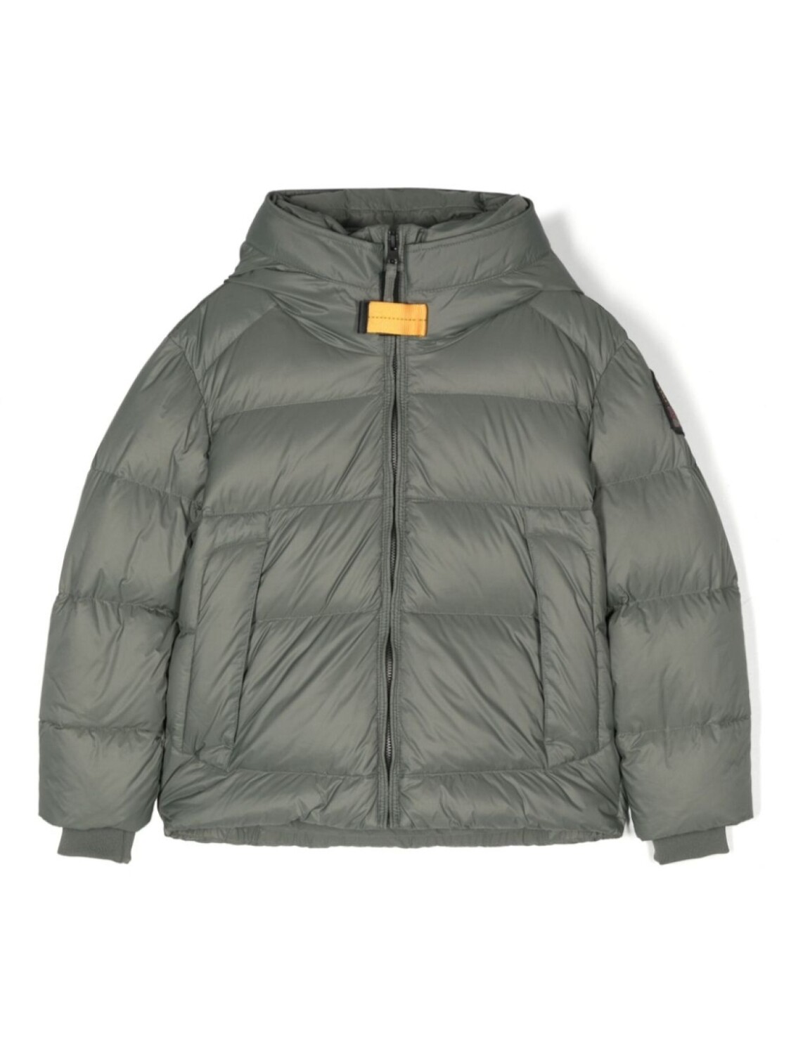 

Пуховик с капюшоном Parajumpers Kids, зеленый