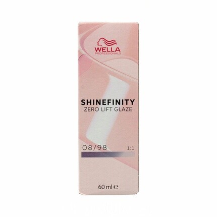 

Перманентная краска для волос Shinefinity № 08/98 60 мл, Wella