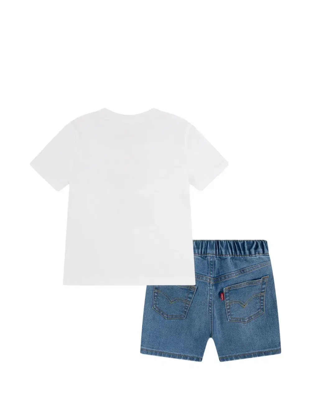 Комплект шорт Teddy-graphic (два комплекта) Levi'S Kids, белый — фото 2