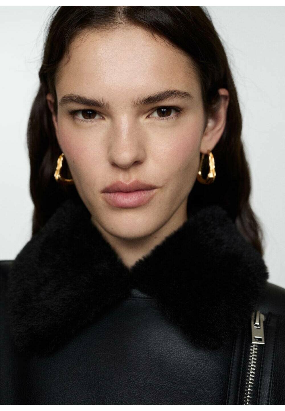 

Куртка из искусственной кожи ADRI Mango, черный