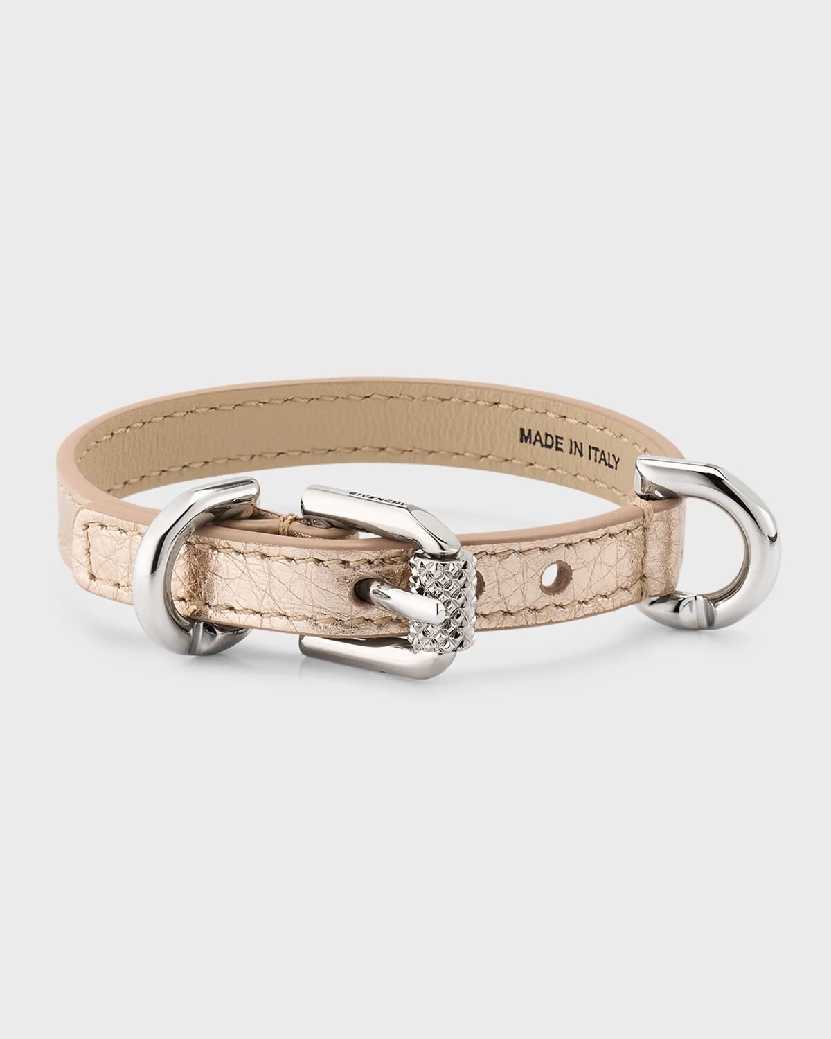 

Кожаный браслет Voyou Givenchy, цвет Dusty Gold