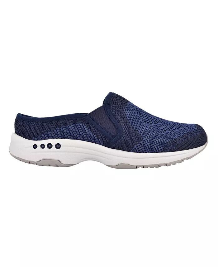 Женские повседневные плоские сабо Takeknit Slip-on Easy Spirit, синий — фото 2