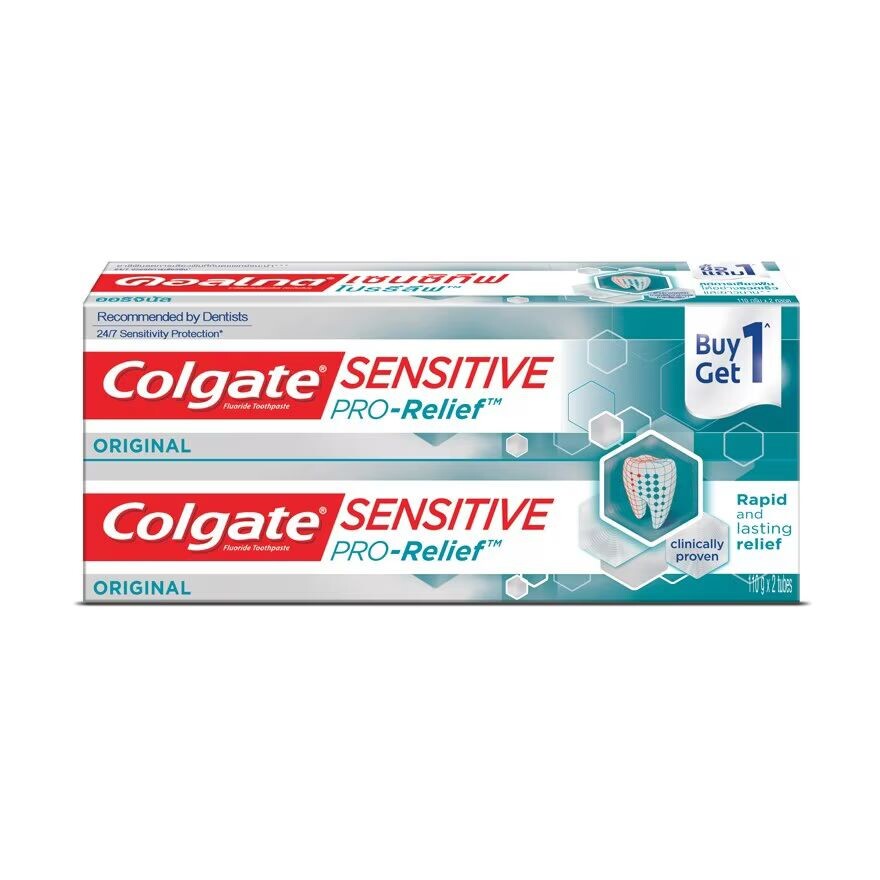 

Colgate Зубная паста Sensitive Pro Relief Original 110 г. Двойная упаковка, White