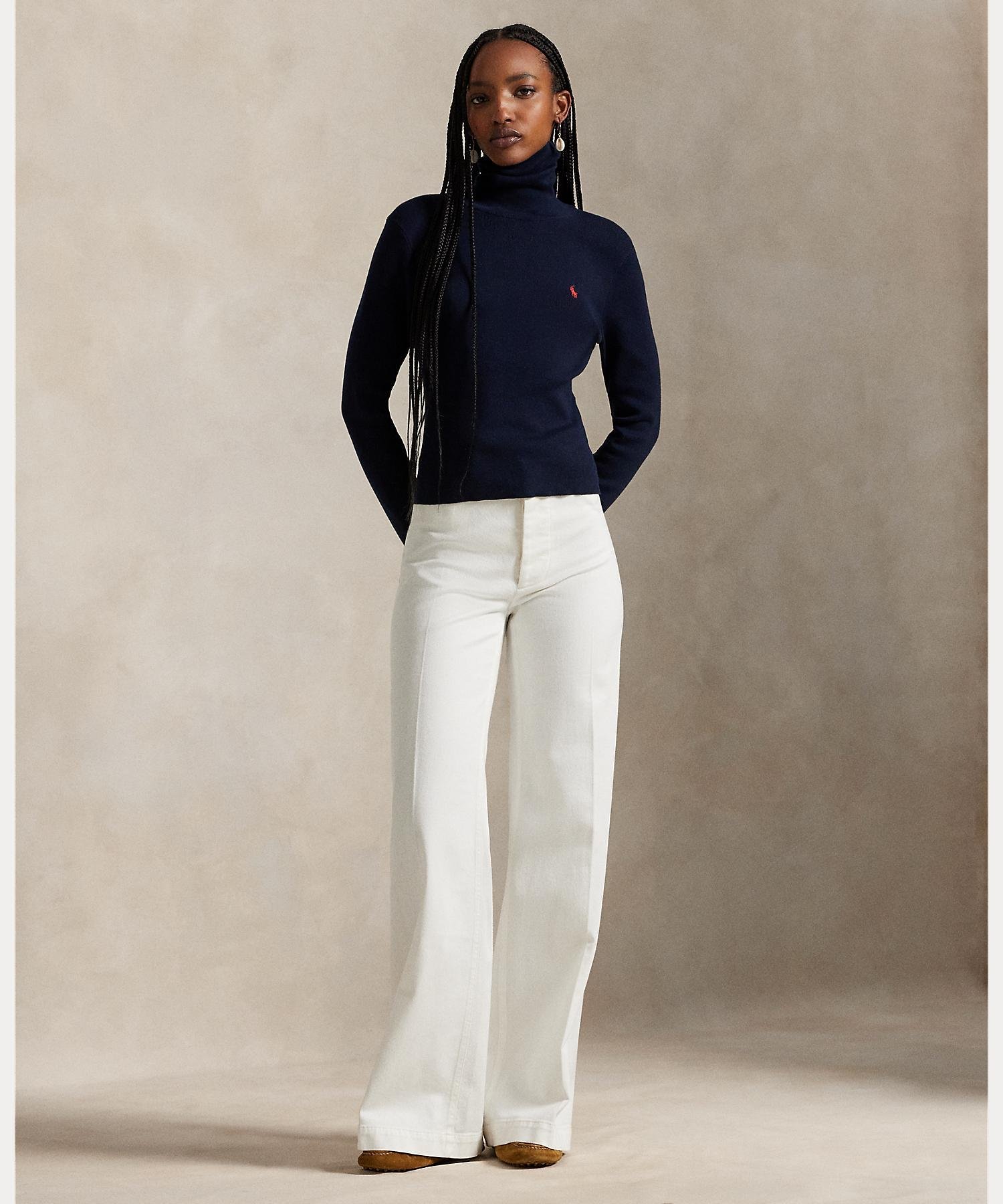 Брюки Beaton из эластичного хлопка Polo Ralph Lauren, 100 White