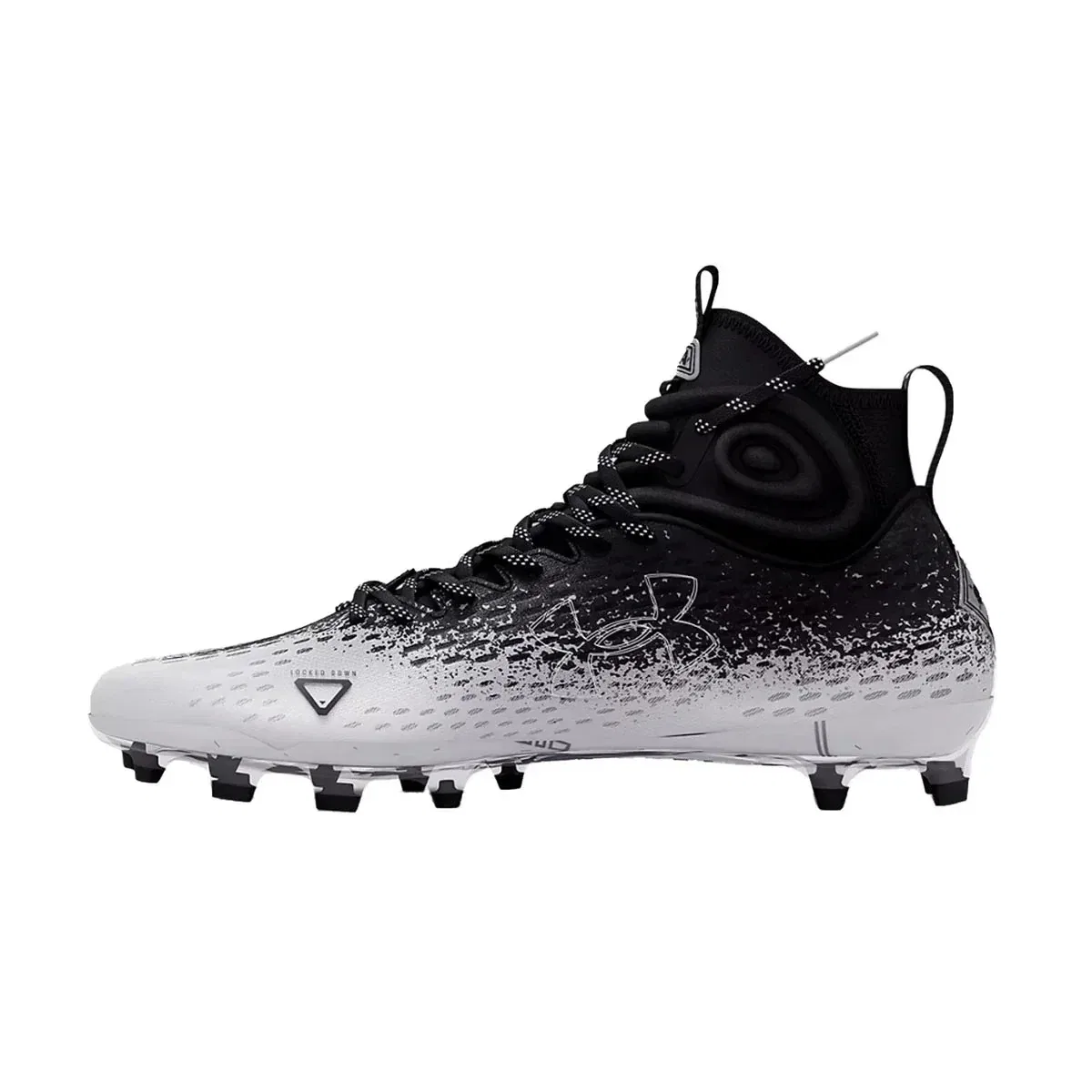 Мужские футбольные бутсы Under Armour Spotlight Lux MC 2.0 3025082-001 черного цвета HAWK1265 — фото 2