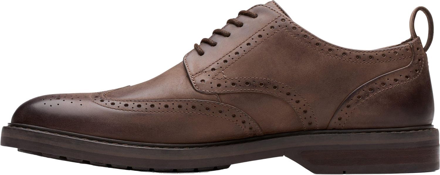 Мужские лоферы Clarks Aldwin Limit, коричневый — фото 2