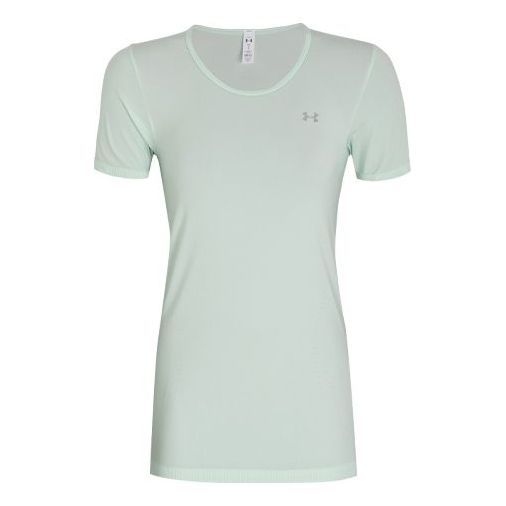 

Футболка (WMNS) Under Armour UA Seamless Training Sports Short Sleeve Blue, синий