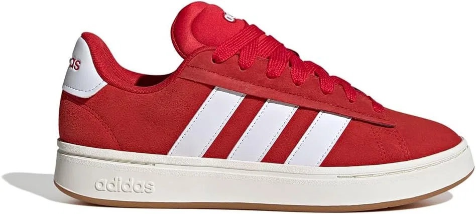Мужские кожаные кроссовки Adidas Grand Court Alpha 00s JP6918, Fire Red