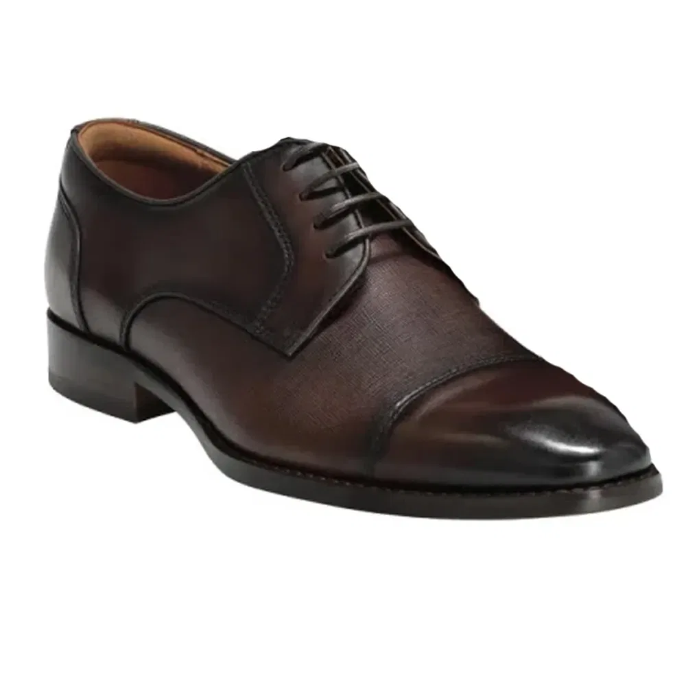 Туфли Oxfords из натуральной кожи Mascot, темно-коричневый