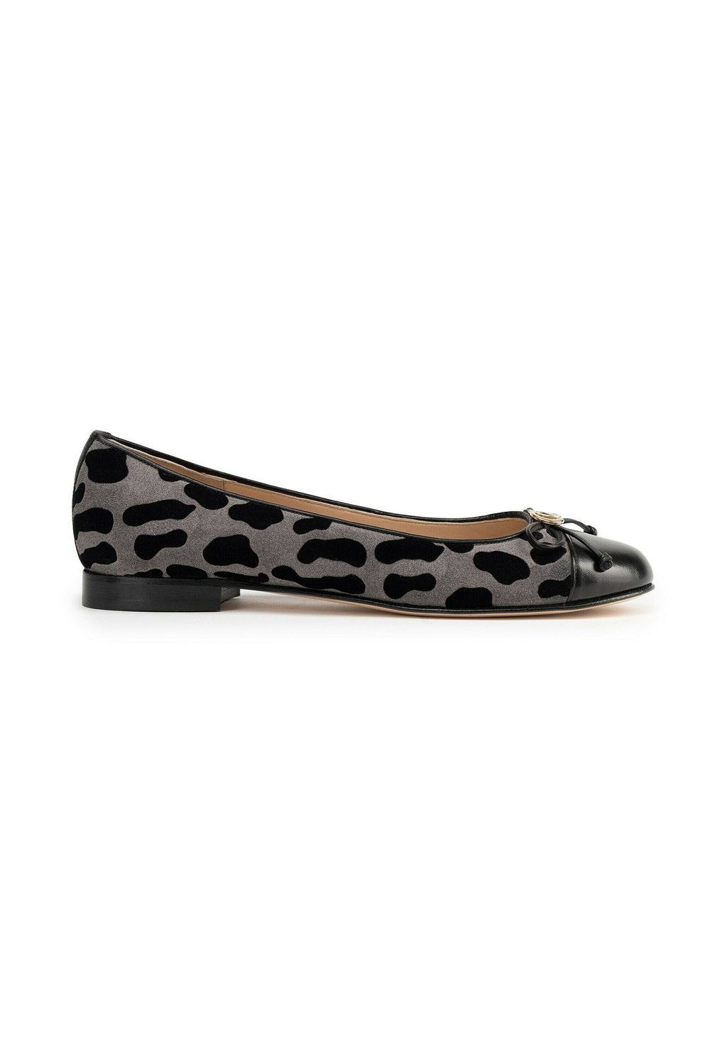 Балетки LEOPARD PRINT FLATS WITTCHEN, серый