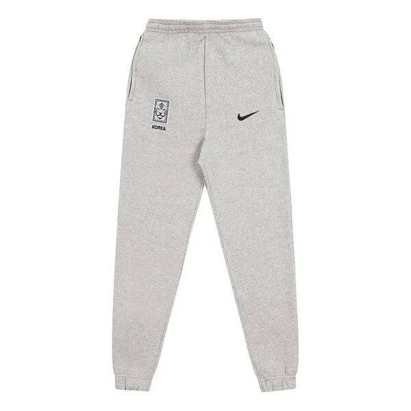 Брюки korea club fleece football pants 'grey' Nike, серый