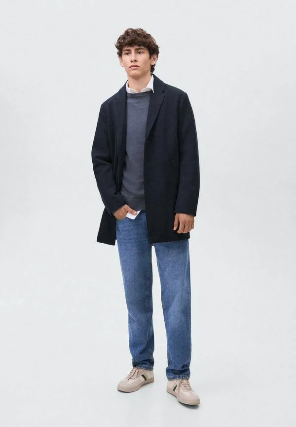 Короткое пальто для подростка Mango Kids, Royal Blue