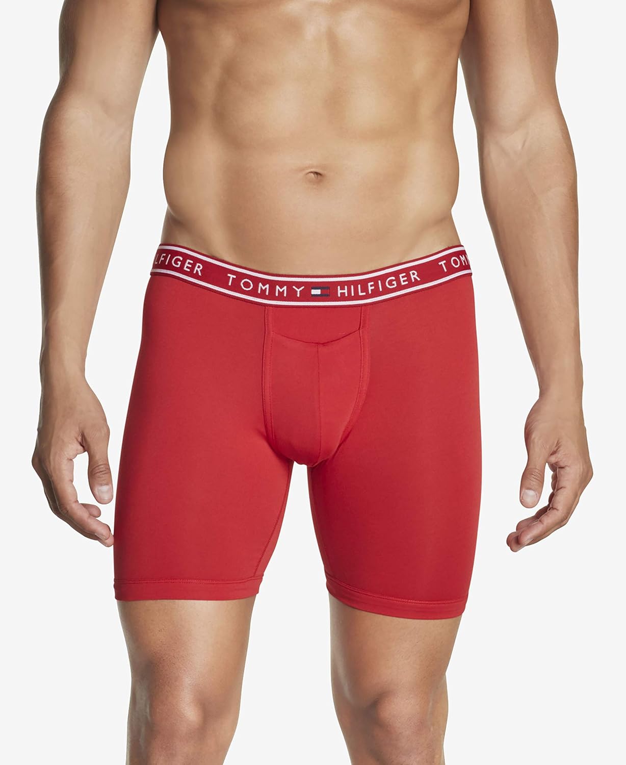 Мужское нижнее белье Tommy Hilfiger FLX Evolve, набор трусов-боксеров, Mahogany — фото 2