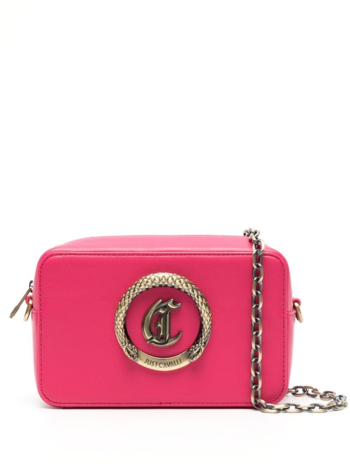 

Just Cavalli сумка из искусственной кожи с логотипом, розовый