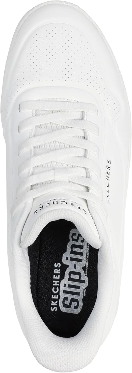 Кроссовки Skechers Uno Ctl-Laying Men's Hands Free Low Trainers, белый — фото 3