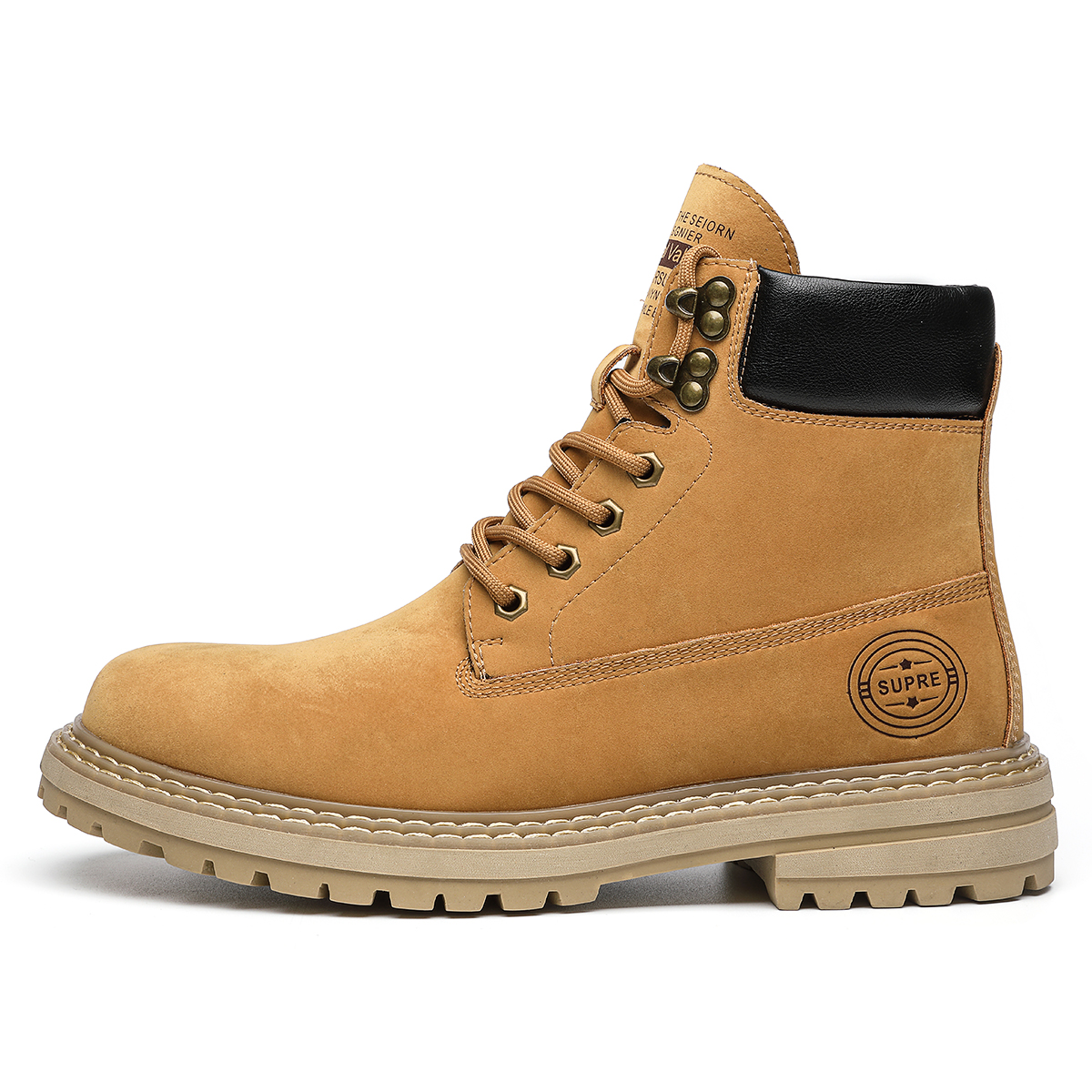 

Мужские ботинки Cahhrrn X Martin Boot Men Beige Chint