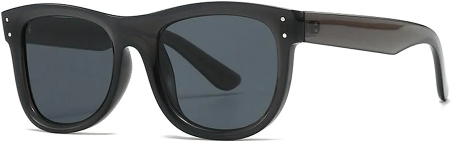 

Солнцезащитные очки Willochra в стиле ретро, ​​квадратные, женские, дизайнерские, градиентные, UV400, мужские, модные, с заклепками, в стиле панк, F27, Gray