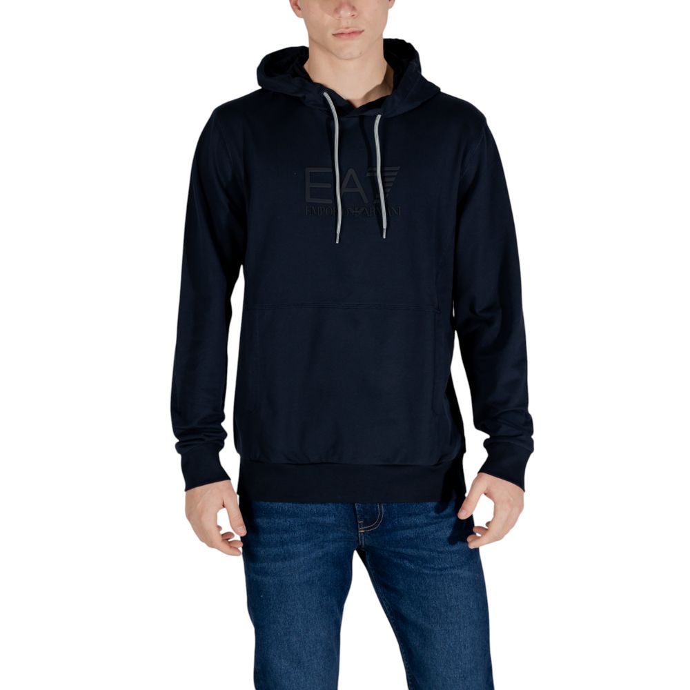 

Синий хлопковый свитер Armani Ea7 Emporio