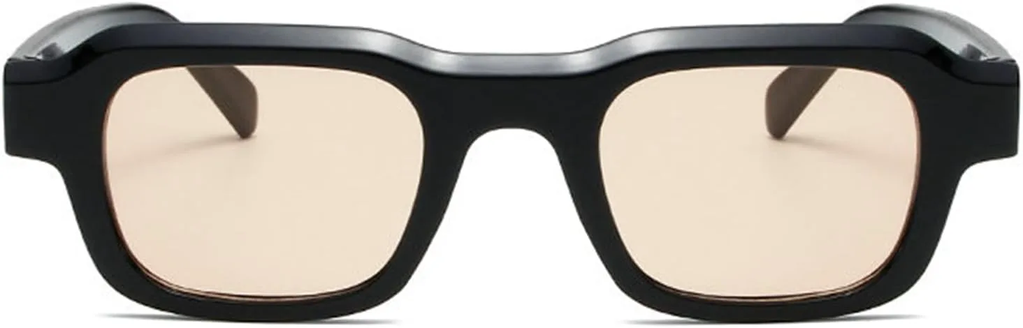 

Солнцезащитные очки Willochra прямоугольной формы для женщин и мужчин, массивные квадратные солнцезащитные очки в стиле ретро 90-х, защита UV400, цвет F27, C2