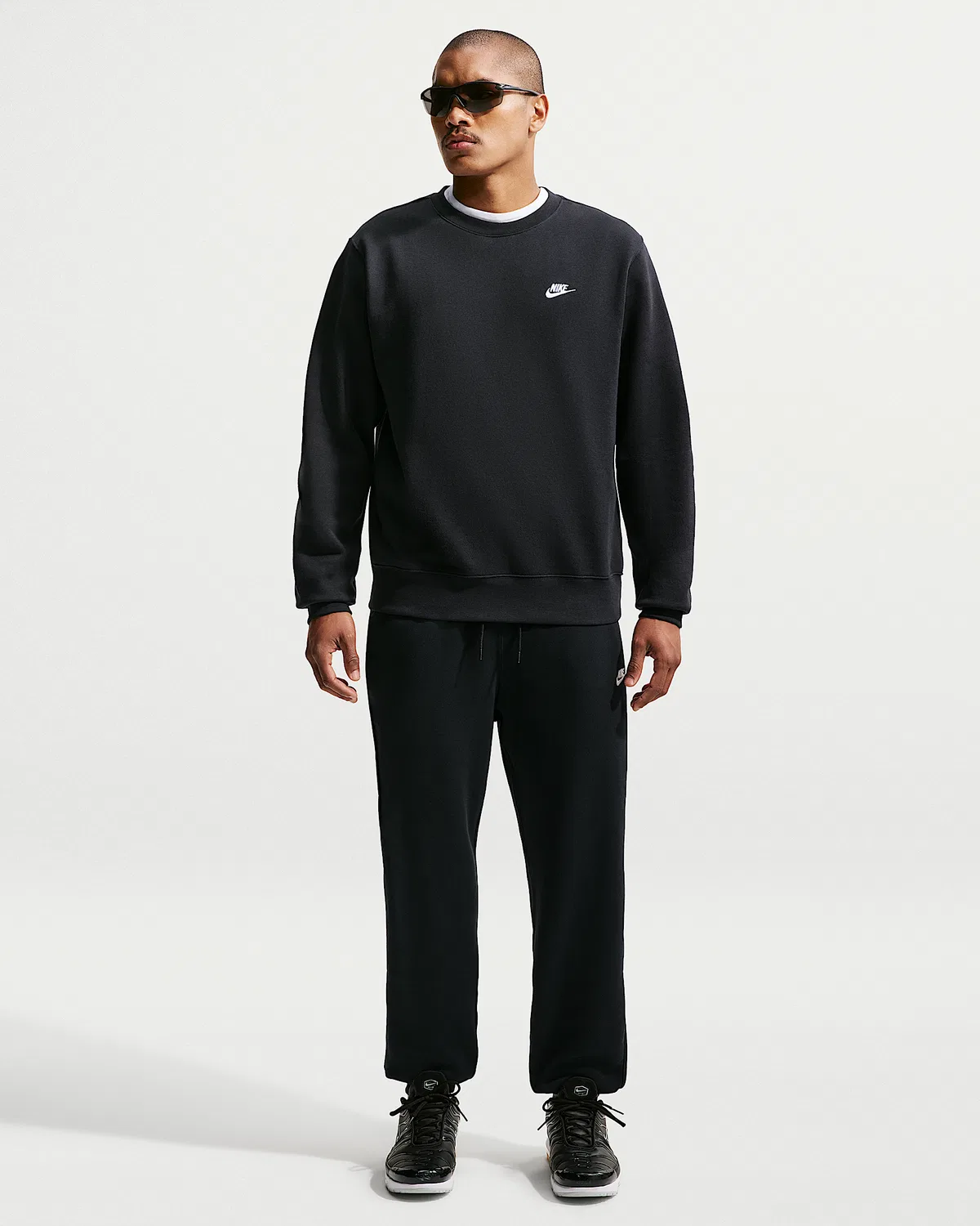 Мужские джоггеры Nike Club, Black/Black/White