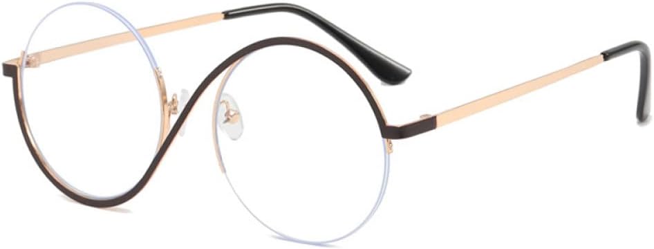 

Ретро круглые полуободковые женские солнцезащитные очки с градиентным переходом цвета, защита от УФ-излучения UV400, мужские очки с нестандартными прозрачными линзами и металлической оправой generic, 7