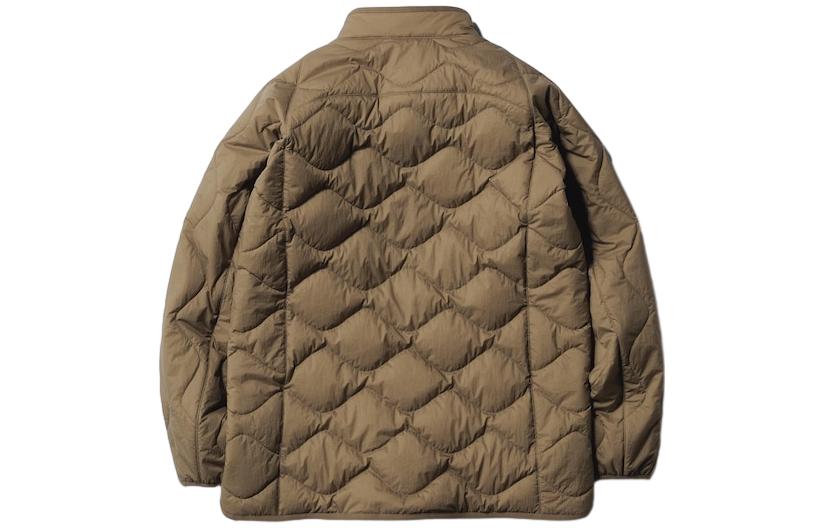 UNIQLO Белая куртка ультралегкая пуховая оверсайз, Brown — фото 4