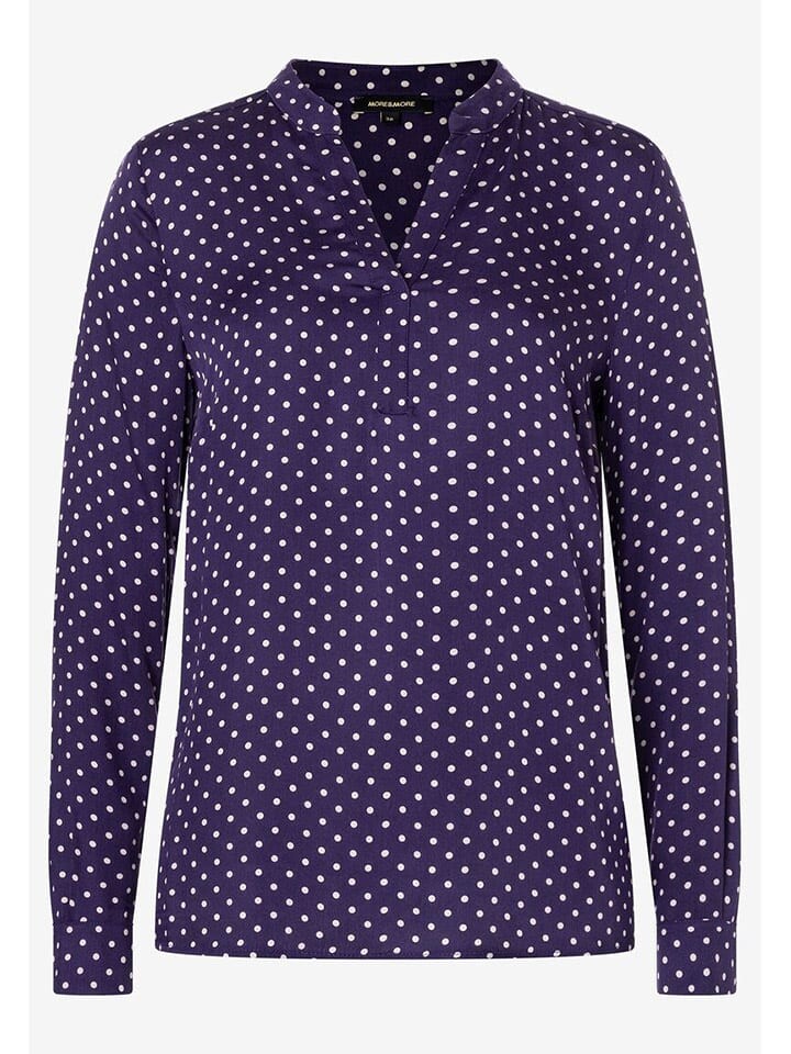 

Блуза More & More Bluse, фиолетовый
