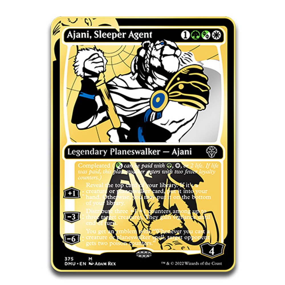 

Аксессуары Pinfinity MtG Augmented Realty Pin: Ajani, Legendary Planeswalker