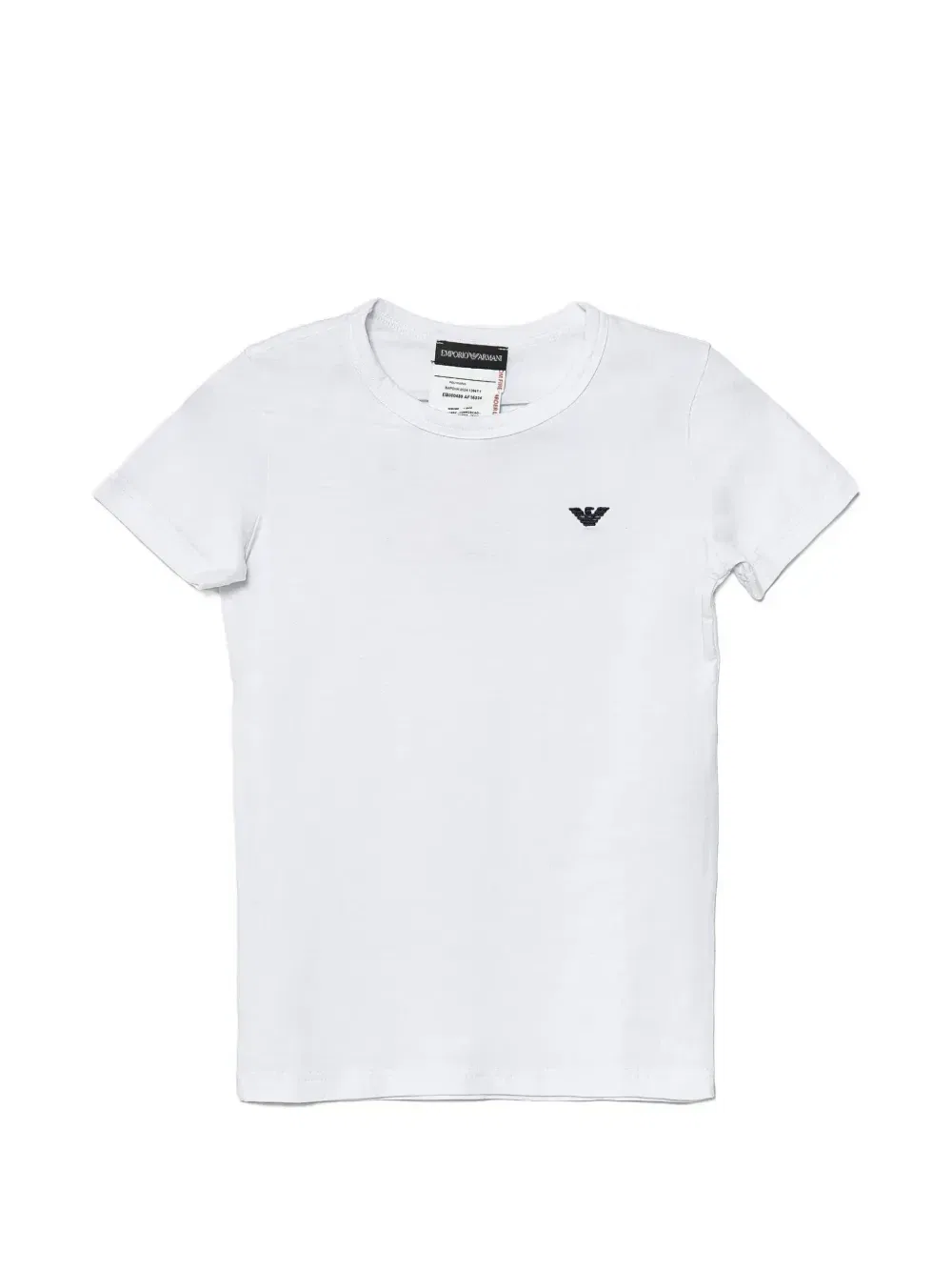 Футболка с вышитым логотипом Armani Exchange, черный — фото 4