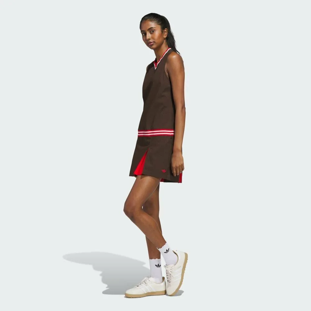 платье adidas с V-образным вырезом и без рукавов — фото 3