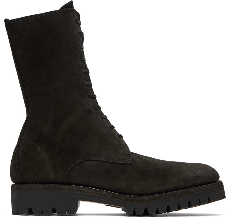 

Черные ботинки 791V Guidi