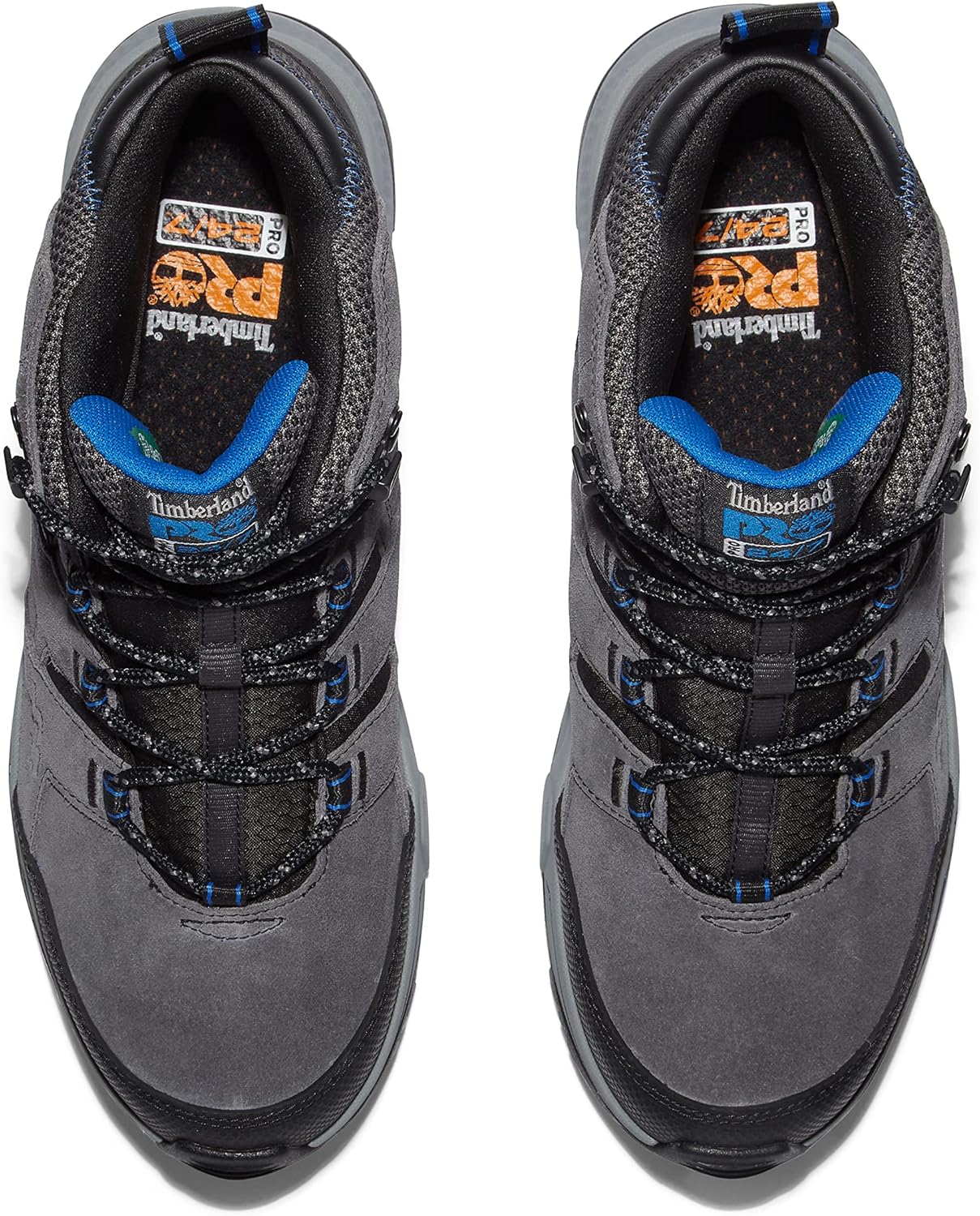 Timberland PRO унисекс-взрослые ботинки Switchback Lt 6 дюймов Soft Toe Waterproof Industrial Hiker, Grey/Blue V1 — фото 3