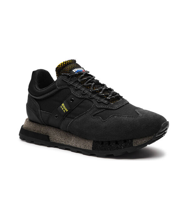 

Кроссовки кожаные Blauer Heron02, черный