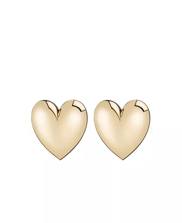 

Серьги-Сердечки золотистого оттенка Accessory Concierge, gold