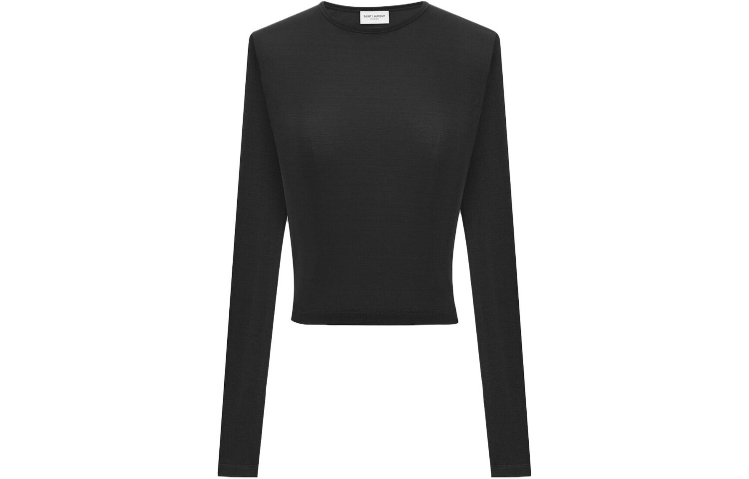 Футболка женская черная Saint Laurent