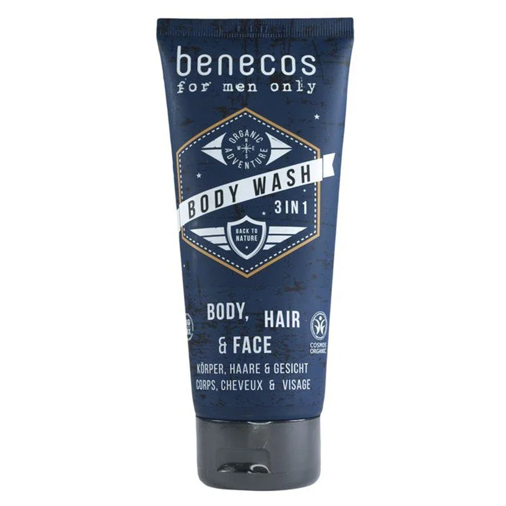Мужской гель для душа benecos For Men Only 3-в-1, 6 x 200 мл Benecos