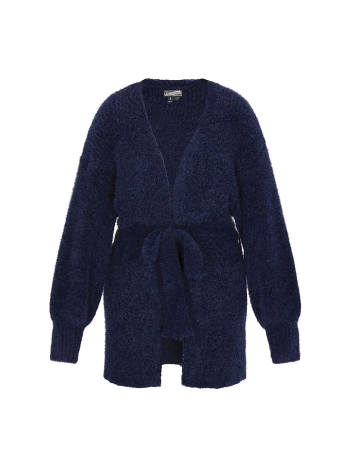 

Женский кардиган темно-синего цвета DreiMaster Vintage