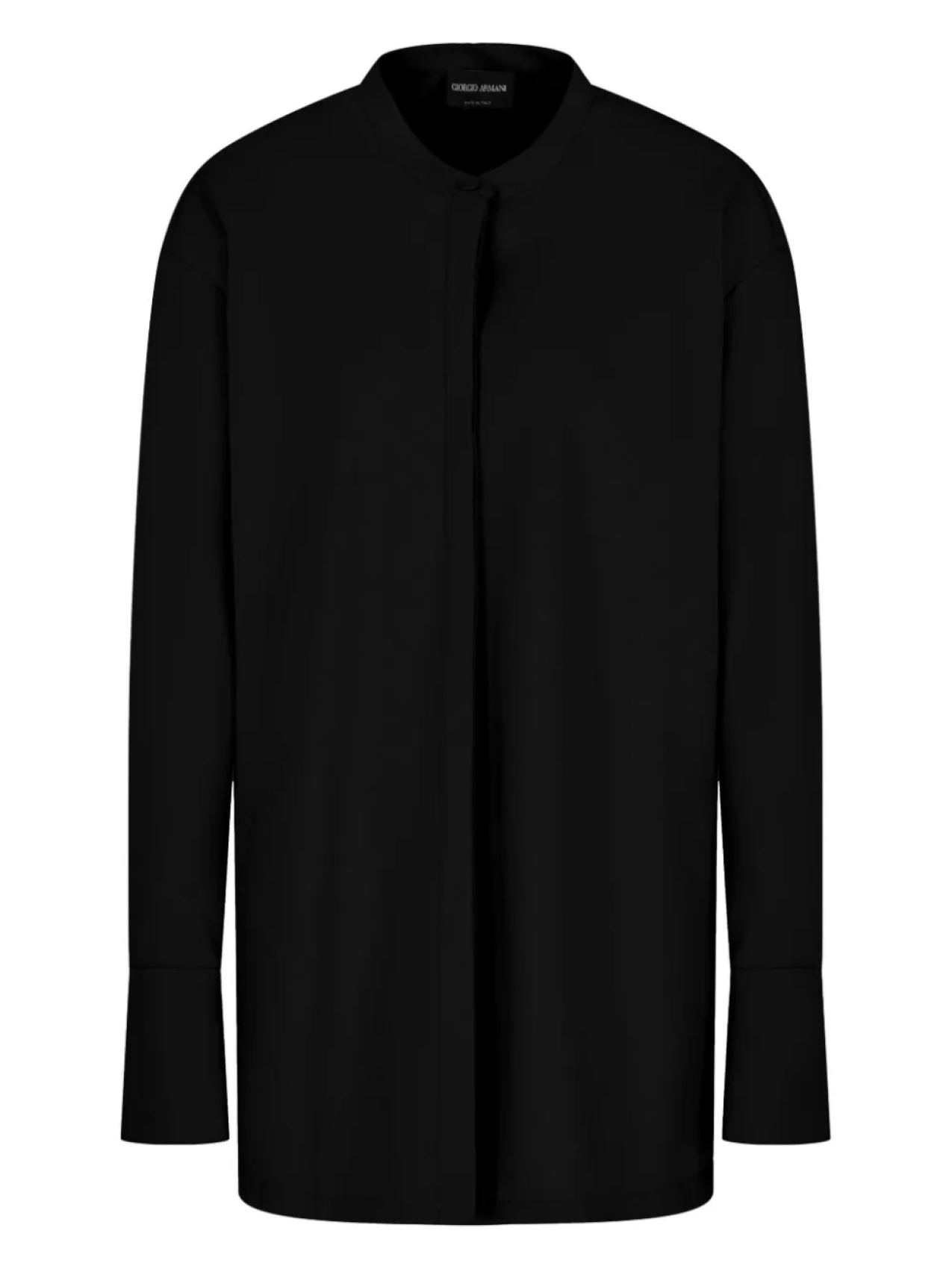 

Блузка с длинными рукавами Giorgio Armani, черный