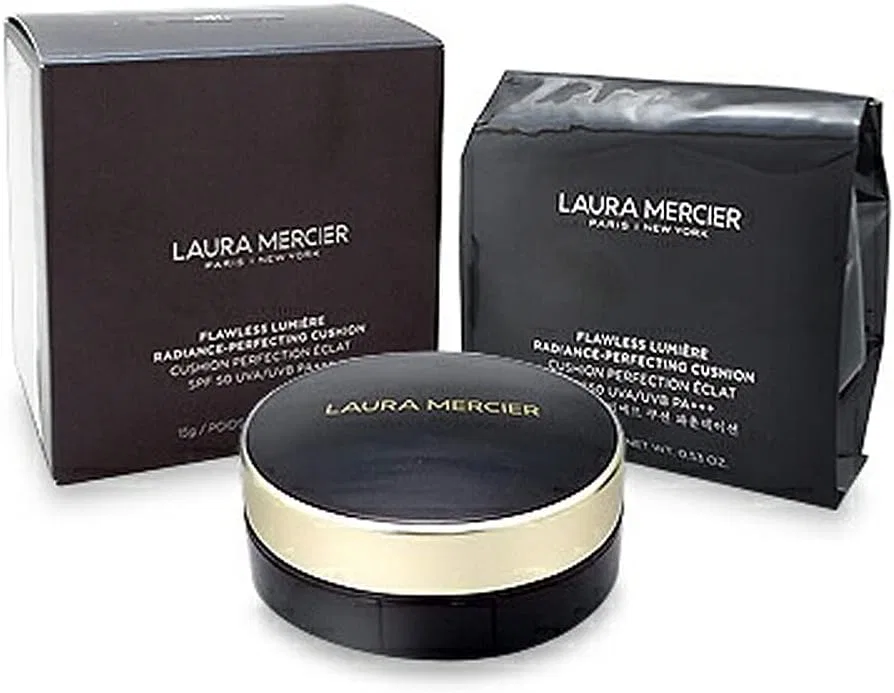 Тональная основа Flores Lumiere SPF50 Laura Mercier 15г #1C1 Shell