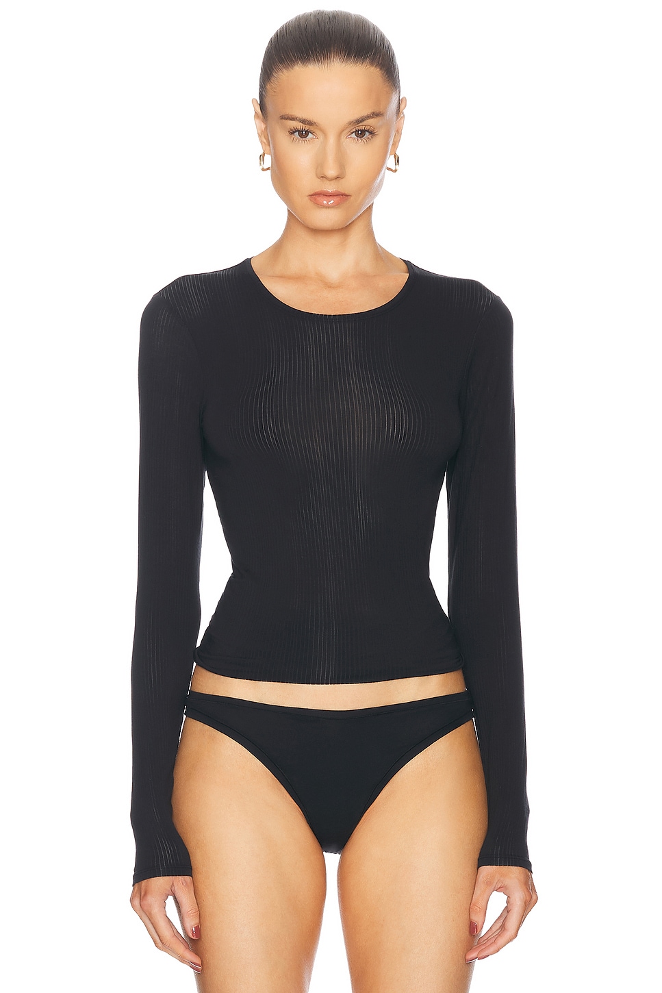 

Взбитый свитер с длинными рукавами Negative Underwear, Black