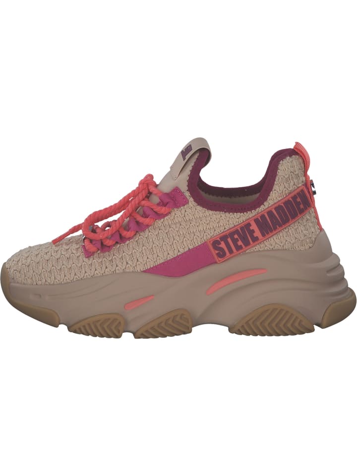 Элегантные туфли на шнуровке Steve Madden, цвет blush/coral multi — фото 2