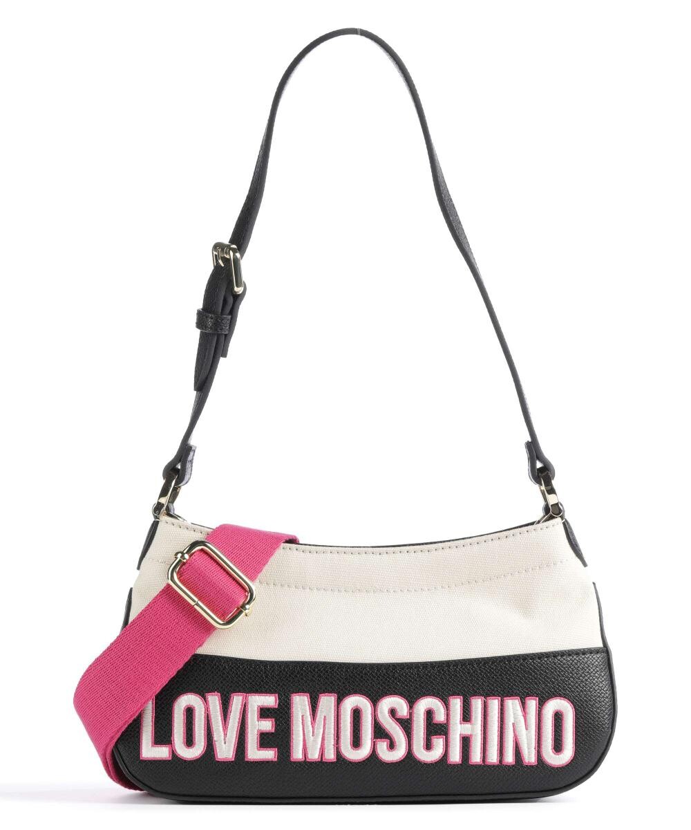 

Сумка через плечо Free Time хлопок, искусственная кожа Love Moschino, черный